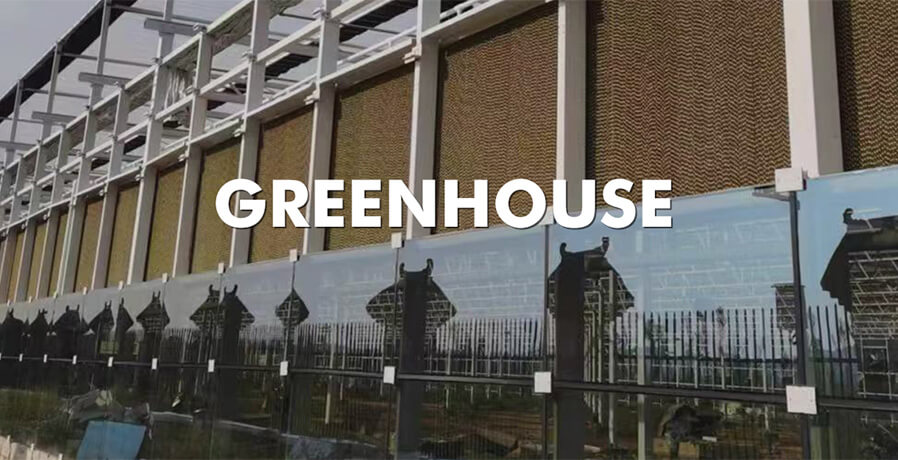 Ventilation and cooling systems for greenhouses