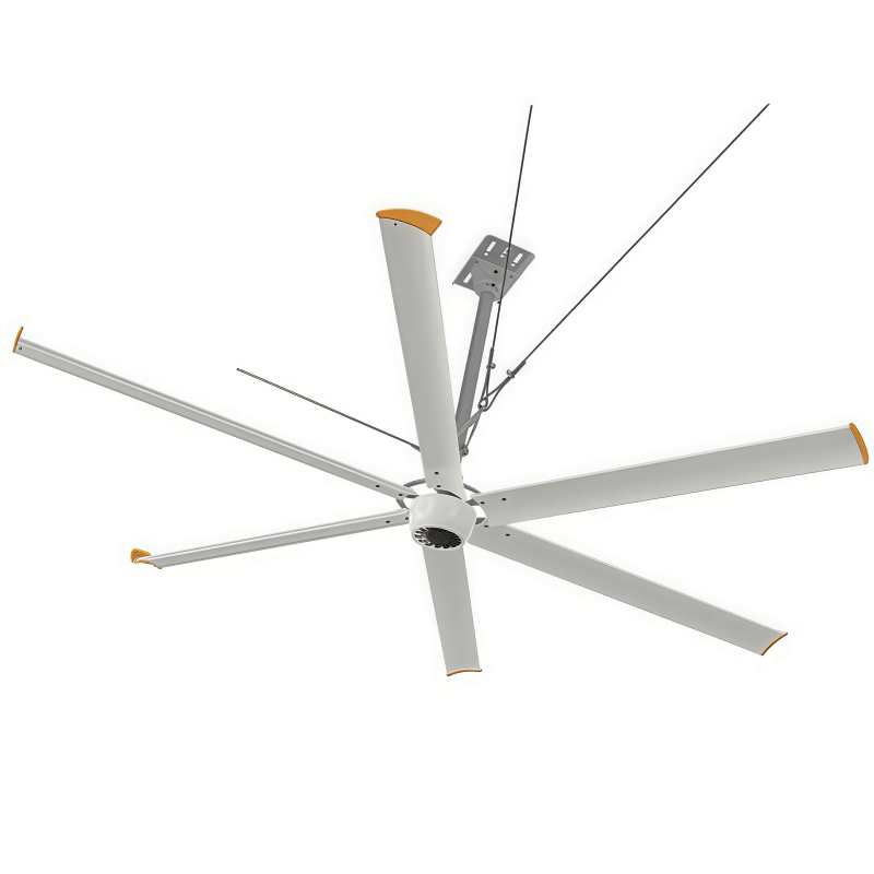 2.1-3.8m permanent magnet hvls ceiling fan
