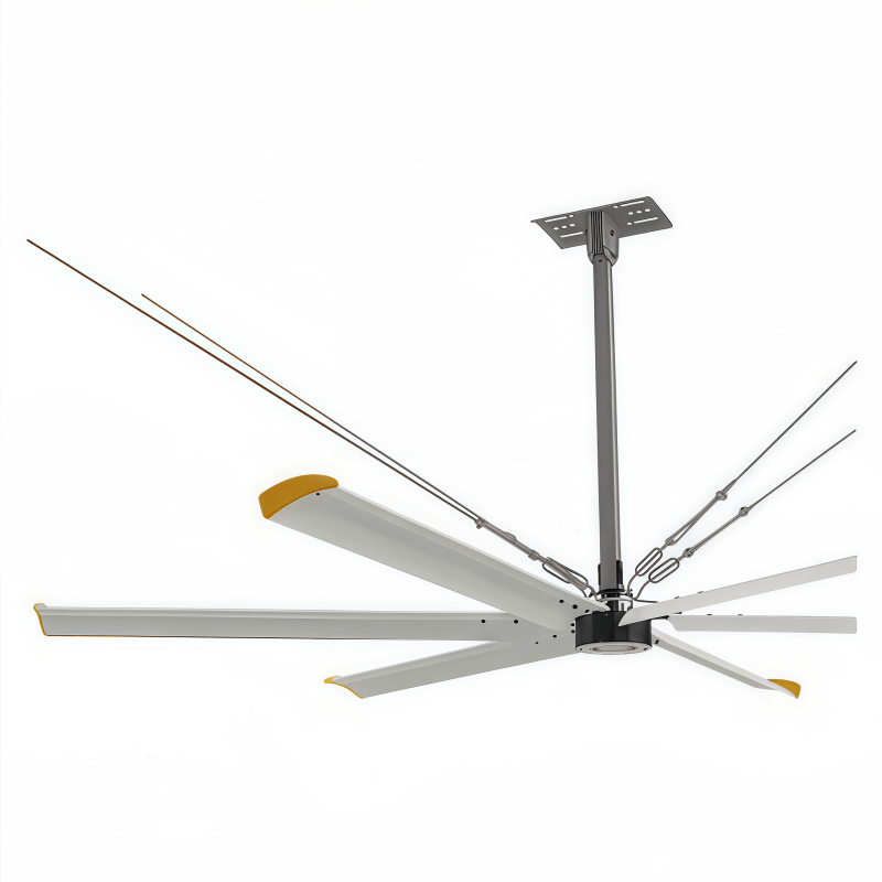 4.2-7.3m permanent magnet hvls ceiling fan