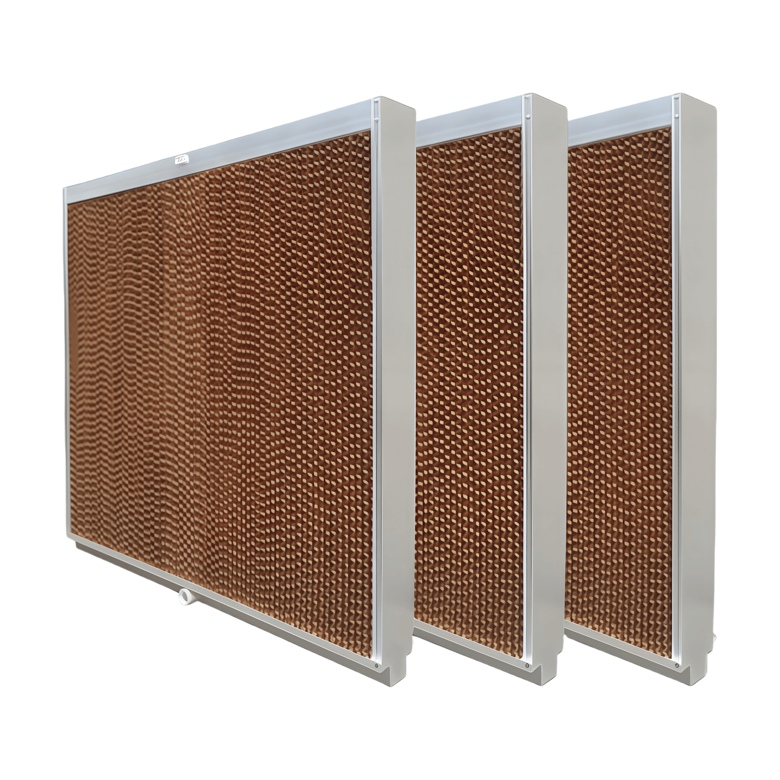 Assembled Evaporative Cooling Pad With Frame