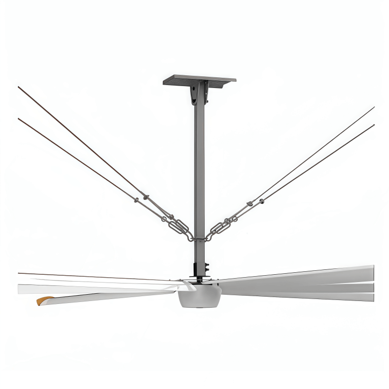 2.1-3.8m permanent magnet hvls ceiling fan