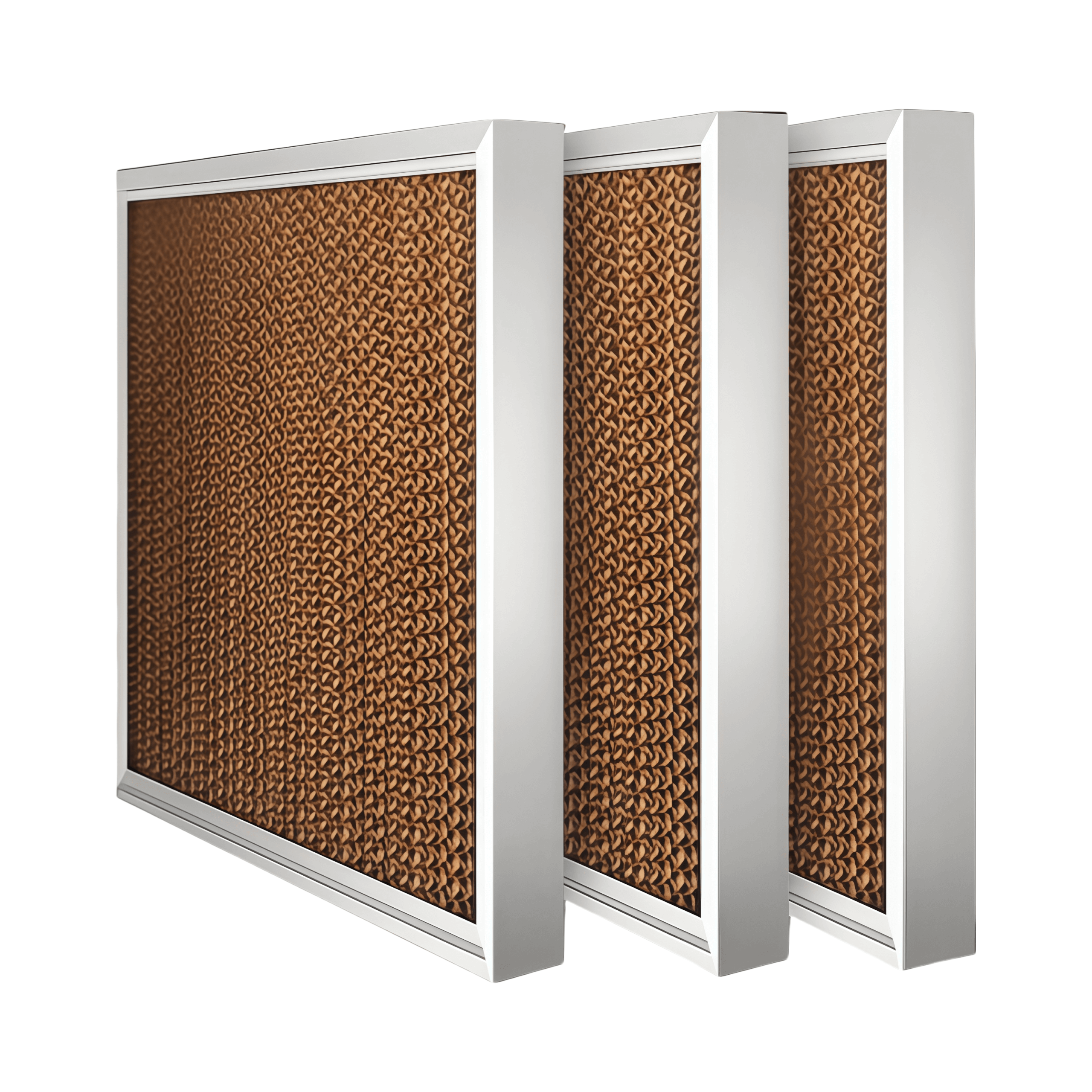 Assembled Evaporative Cooling Pad With Frame