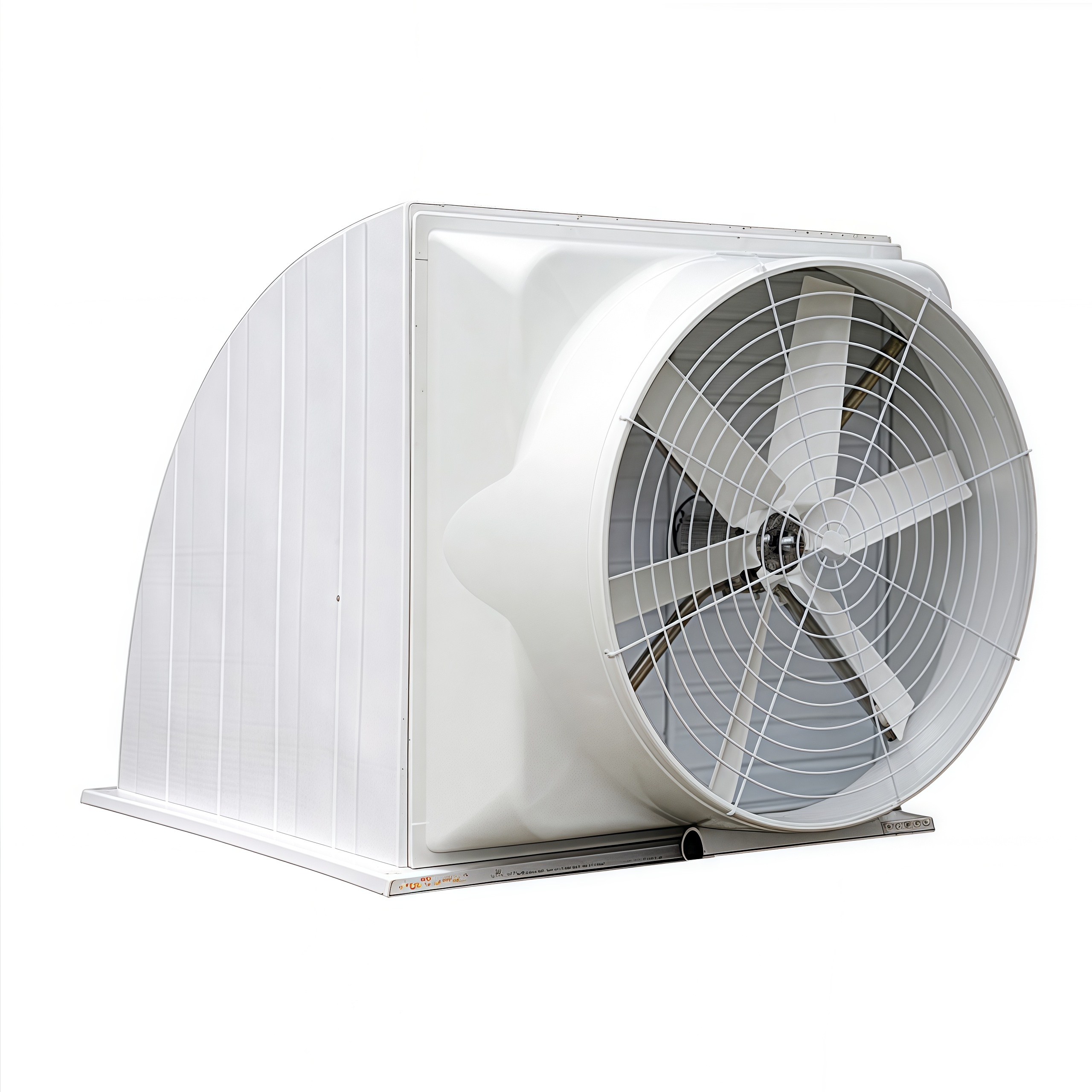 Elbow type FRP rooftop fan