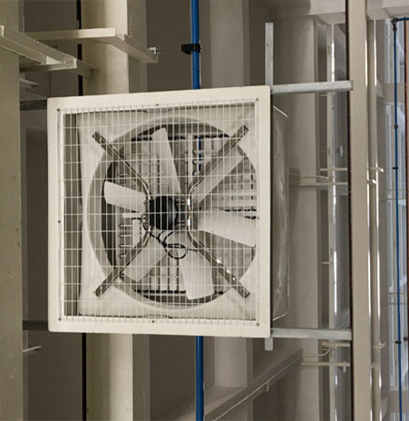 Fiberglass Square fan