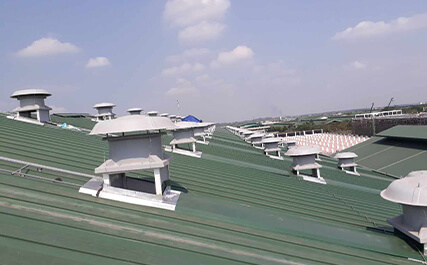 Ventilation and cooling Solutions for POU CHEN GROUP