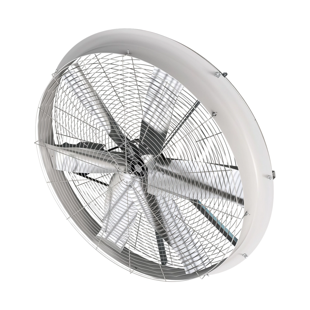 Energy-Efficient Industrial Wall-Mounted Axial Fan | High Airflow ...
