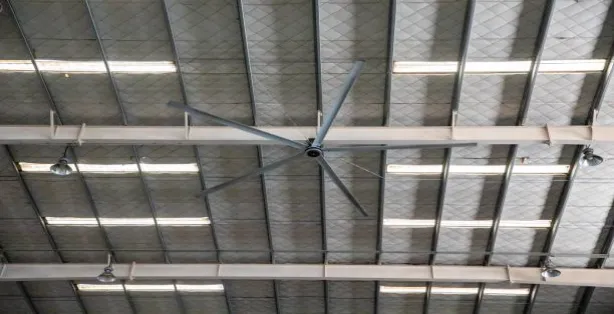 How HVLS Ceiling Fans Improve Airflow Efficiency in Large Facilities