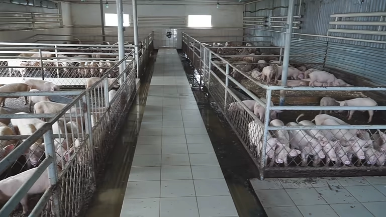 Central Exhaust Systems in Pig Barns