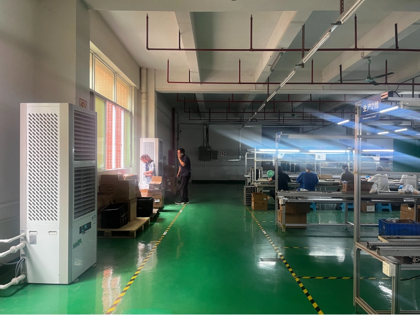 Industrial portable air conditioners