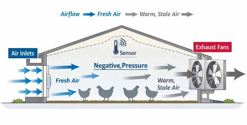 How negative pressure ventilation works