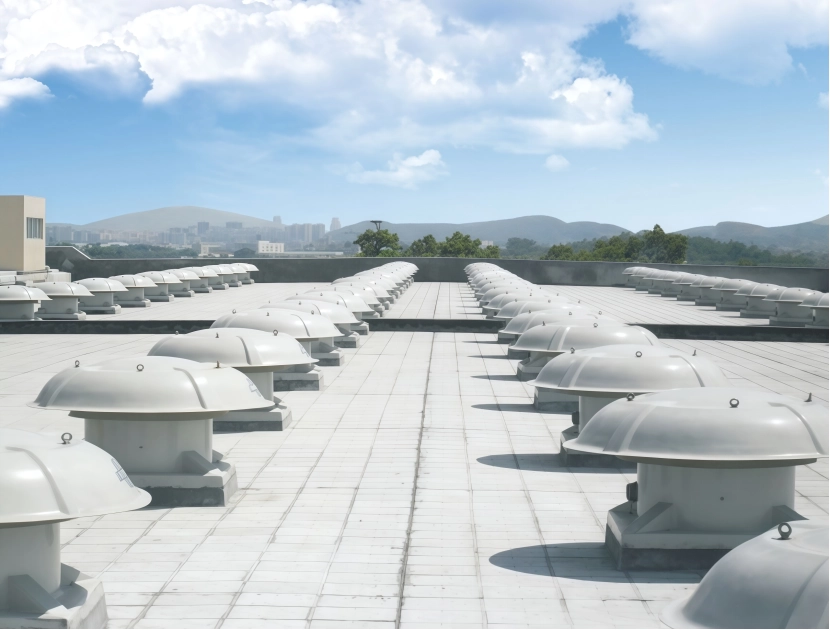 sistema di ventilazione industriale