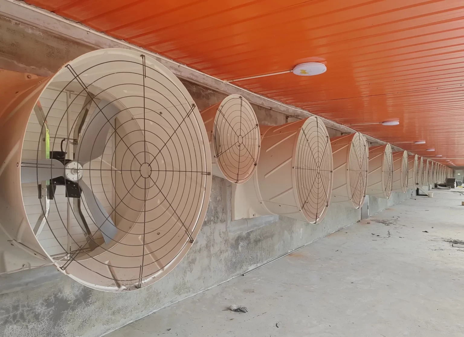 Fiberglass Cone Type Fiberglass Exhaust Fan