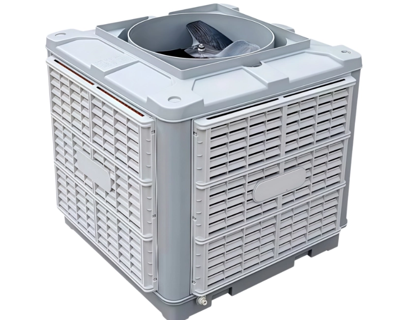 industrial-scale fixed evaporative air cooler
