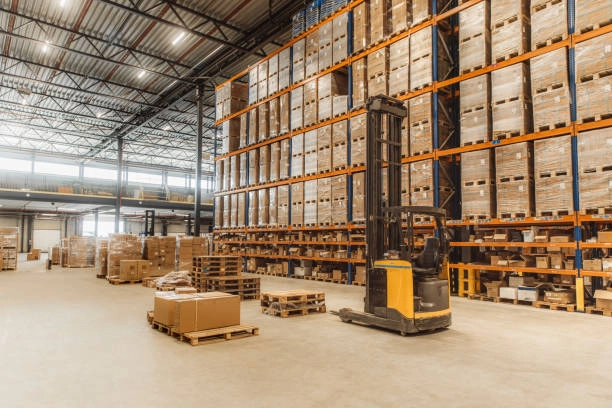 logistics warehouse ventilation system airflow design